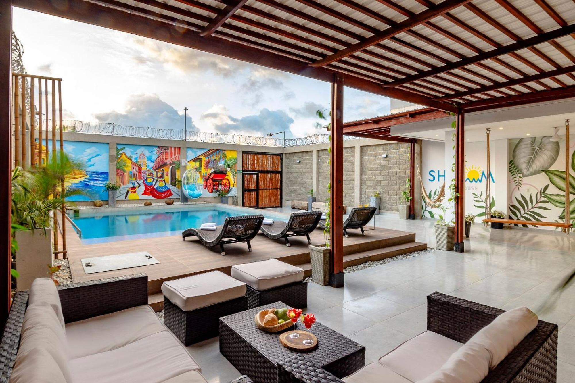 Amazing Beach House 13Br W/Pool & Staff Cartagena Luaran gambar